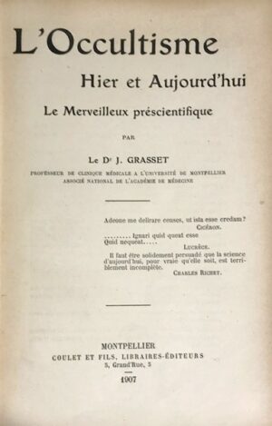Occultisme-Lrsquo-hier-et-aujourdhui.-Le-Merveilleux-prescientifique