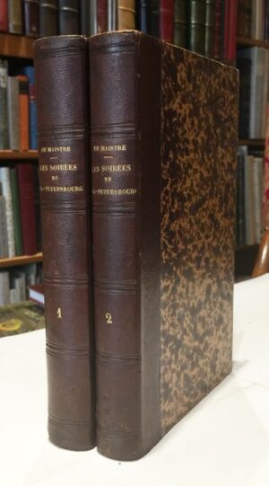 Soirees-Les-de-Saint-Petersbourg-ou-entretiens-sur-le-gouvernement-temporel-de-la-Providence-suivies-de-la-traduction-dun-Traite-de-Plutarque-sur-les-delais-de-la-justice-divine8230