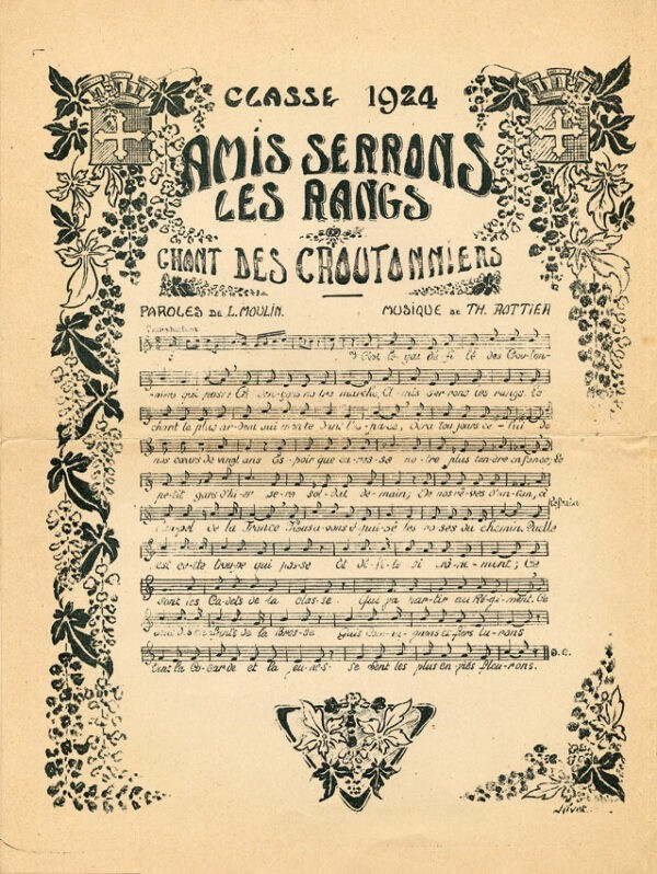 Classe-1924.-Amis-Serrons-Les-Rangs.-Chant-des-Croutonniers