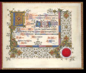 Invitation-par-la-Municipalite-du-deuxieme-arrondissement-de-Paris-de-Monsieur-Veil-Picard-genereux-donateur-de-la-Caisse-des-Ecoles-au-bal-de-bienfaisance-du-22-janvier-1881