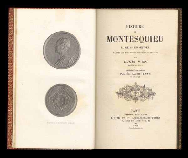 Histoire-de-Montesquieu.-Sa-vie-et-ses-oeuvres-drsquoapres-des-documents-nouveaux-et-inedits.-Precedee-drsquoune-preface-par-Ed.-Laboulaye