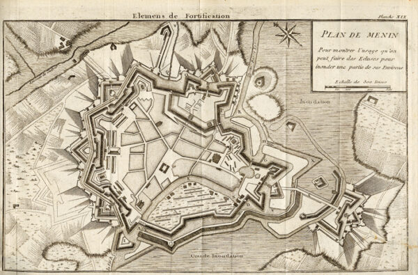 Elemens-de-fortification-contenant-la-construction-raisonnee-de-tous-les-ouvrages-de-la-Fortification-ls-systemes-des-plus-celebres-ingenieurs-la-fortification-irreguliere-etc.-Cinquieme-edition-augmentee-de-lrsquoexplication-detaillee-de-la-Fortification-de-M.-de-Coehorn-de-la-construction-des-redoutes-forts-de-campagne-etc.-et-drsquoun-plan-des-differentes-instructions-propres-a-une-Ecole-Militaire