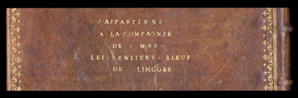 Livre-de-Chant-contenant-les-vepres-du-dimanche-et-plusieurs-Pieces-de-Chant-notees-a-lusage-de-la-Compagnie-Royale-des-Penitents-Bleus-de-la-ville-de-Limoges-sous-le-titre-du-glorieux-St-Jerome-docteur-de-lEglise.-A-Limoges-1789.-RELIE-ENSUITE-Supplementum-gradualis-Lemovicensis.-Lemovicus-Limoges-Francois-Dalesme-1783.-RELIE-ENSUITE-Supplementum-antiphonari-Lemovicensis.-Lemovicis-Franciscum-Dalesme-1783