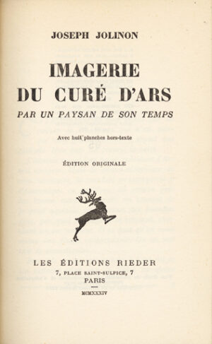 Imagerie-du-Cure-drsquoArs-par-un-paysan-de-son-temps.-Avec-huit-planches-hors-texte