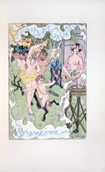 Les-vies-des-Dames-Galantes.-Tirees-des-Memoires-de-Messire-Pierre-de-Bourdeille-seigneur-de-Brantome.-Nouvelle-edition-reimprimee-sur-lrsquooriginale-de-1666-augmentee-de-notes-et-additions.-Cinquante-dessins-par-Ad.-Lambrecht