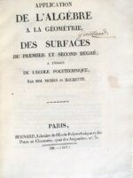 Application-de-lrsquoAlgebre-a-la-geometrie.-Des-Surfaces-du-premier-et-second-degre-a-lrsquousage-de-lrsquoEcole-polytechnique