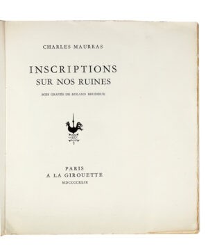 Inscriptions-sur-nos-ruines.-Bois-graves-de-Roland-Brudieux