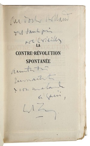 La-Contre-revolution-spontanee.-La-Recherche.-La-Discussion.-LrsquoEmeute.-1899-1939