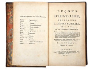 Lecons-dhistoire-prononcees-a-lEcole-nationale-en-lan-III-1795-de-la-Republique-Francaise-8230-Accompagne-de-Notes-et-de-trois-plans-relatifs-a-lart-de-construire-les-salles-dassemblees-publiques-et-deliberantes