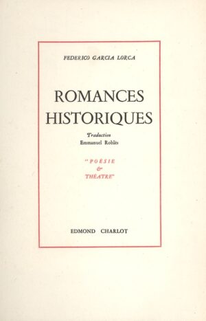 Romances-historiques.-Traduction-Emmanuel-Robles