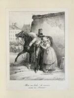Recueil-in-folio-de-soixante-treize-lithographies-noir-et-blanc