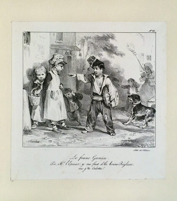 Recueil-in-folio-de-soixante-treize-lithographies-noir-et-blanc