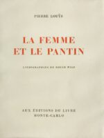 Femme-La-et-le-pantin-lithographies-de-Roger-Wild