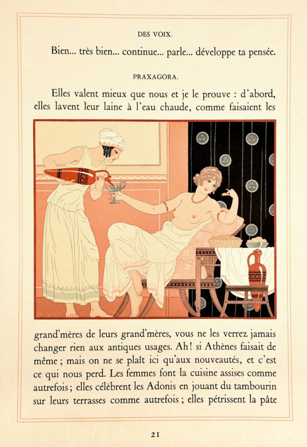 Praxagora.-Adaptation-de-lAssemblee-des-femmes-dAristophane.-Illustrations-de-Kuhn-Regnier-gravees-sur-bois-par-Pierre-Bouchet Praxagora.-Adaptation-de-lAssemblee-des-femmes-dAristophane.-Illustrations-de-Kuhn-Regnier-gravees-sur-bois-par-Pierre-Bouchet