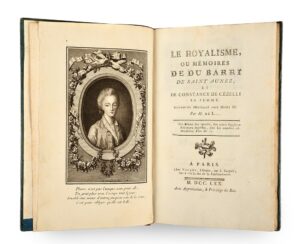 Le-Royalisme-ou-memoires-de-Du-Barri-de-Saint-Aunez-et-de-Constance-de-Cezelli-sa-femme.-Anecdoctes-sic-heroiques-sous-Henri-IV.-Par-M.-de-L8230-Jacques-Charles-Rochette-La-Morliere-egalement-attribue-a-de-Limairac-voir-BM-Toulouse