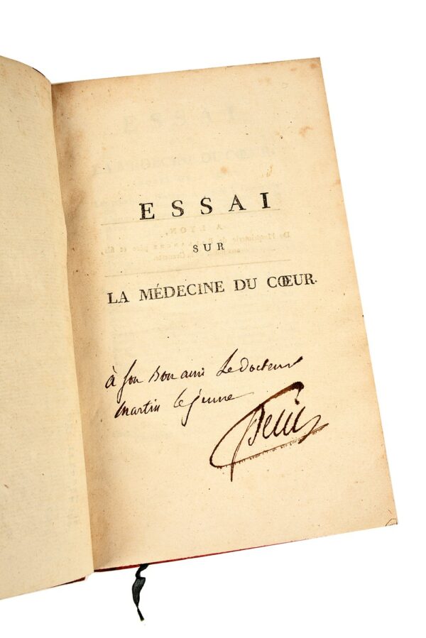 Essai-sur-la-medecine-du-coeur-auquel-on-a-joint-les-principaux-Discours-prononces-a-louverture-des-Cours-dAnatomie-dOperations-et-de-Chirurgie-clinique-de-lHotel-Dieu-de-Lyon-savoir-1-Sur-linfluence-de-la-Revolution-sur-la-sante-publique-2-Sur-la-maniere-dexercer-la-bienfaisance-dans-les-hopitaux-3-Sur-la-douleur-4-Sur-les-maladies-observees-dans-lHotel-Dieu-de-Lyon-pendant-neuf-annees-5-Leloge-de-Desaut