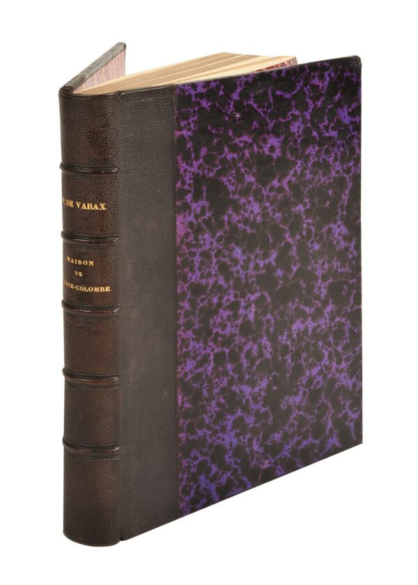 Genealogie-de-la-Maison-de-Sainte-Colombe-ses-alliances-et-ses-seigneuries.-Nombreux-documents-interessant-le-Beaujolais-le-Forez-le-Lyonnais-le-Dauphine-le-Poitou-le-Charollais-et-autres-provinces-la-Bresse-le-Velay-le-Brionnais-etc