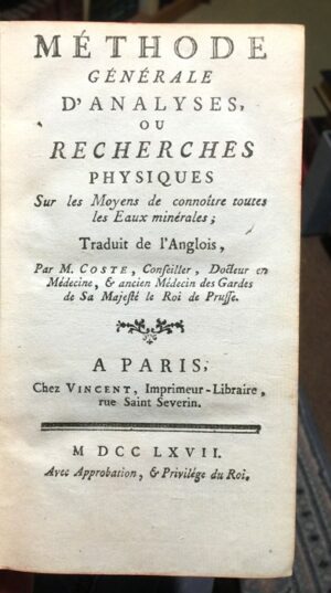 Methode-generale-drsquoanalyses-ou-recherches-physiques-sur-les-moyens-de-connaitre-toutes-les-eaux-minerales-traduit-de-lrsquoanglais-par-Coste-Jean-Francois