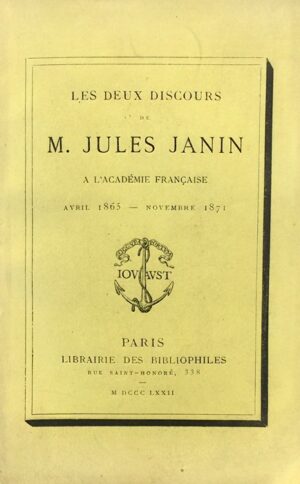 Les-deux-discours-de-M.-Jules-Janin-a-lrsquoAcademie-francaise.-Avril-1865-8211-Novembre-1871