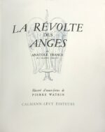 Revolte-La-des-anges-par-Anatole-France-de-lrsquoAcademie-Francaise-illustre-drsquoeaux-fortes-de-Pierre-Watrin