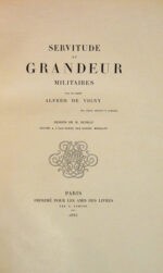 Servitude-et-grandeur-militaires-par-le-Comte-Alfred-de-Vigny-dessins-de-H.-Dupray-graves-a-lrsquoeau-forte-par-Daniel-Mordant