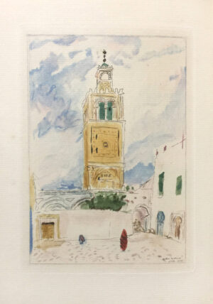 Amyntas.-Aquarelles-de-Lucien-Mainssieux.-Frontispice-grave-en-couleurs-par-E.-Feltesse