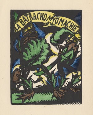 Batrachomyomachie-La.-Poeme-attribue-a-Homere.-Translate-du-grec-en-francais-par-Mario-Meunier-orne-de-bois-graves-par-Lucien-Boucher