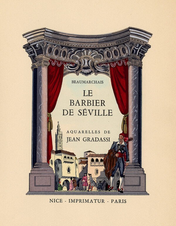 Le-Barbier-de-Seville.-Le-Mariage-de-Figaro.-Aquarelles-de-Jean-Gradassi Le-Barbier-de-Seville.-Le-Mariage-de-Figaro.-Aquarelles-de-Jean-Gradassi