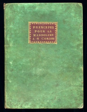 Methode-raisonnee-pour-passer-du-Violon-a-la-Mandoline-et-de-lrsquoarchet-a-la-plume-ou-le-moyen-seur-de-jouer-sans-maitre-en-peu-de-temps-pour-des-Signes-de-Convention-assortis-a-des-exemples-de-Musique-facile.-Contenant-XXIV-Airs-dansants-a-deux-Mandolines-VI-Menuets-avec-accompagnement-II-Duo-I-Sonate-avec-la-Basse-et-plusieurs-airs-connus-varies