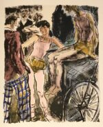 Vagabonde-La.-Lithographies-et-dessins-de-Berthomme-Saint-Andre.-La-Vie-en-France-au-debut-du-XXe-siecle