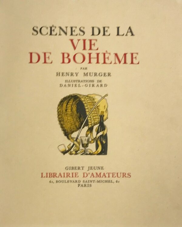 Scenes-de-la-vie-de-Boheme.-Illustrations-de-Daniel-Girard Scenes-de-la-vie-de-Boheme.-Illustrations-de-Daniel-Girard