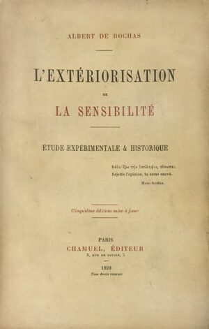 Exteriorisation-Lrsquo-de-la-Sensibilite.-Etude-experimentale-et-historique