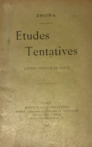 Etudes-Tentatives.-Lettre-preface-de-Papus
