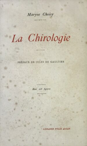 Chirologie-La.-Preface-de-Jules-de-Gaultier.-Avec-218-figures