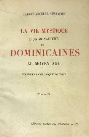Vie-La-mystique-drsquoun-monastere-de-Dominicains-au-Moyen-Age-drsquoapres-la-Chronique-de-Toss