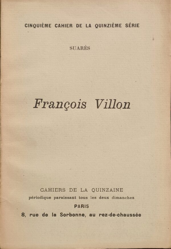 Francois-Villon