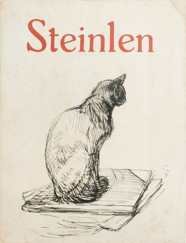 Steinlen.-Chats-et-autres-betes.-Dessins-inedits.-Texte-de-Georges-Lecomte